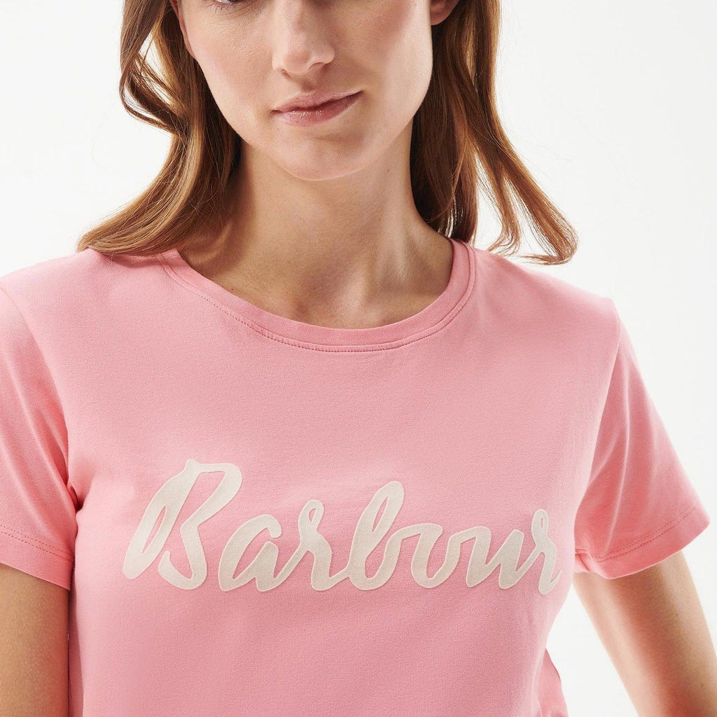 Barbour Otterburn T-Shirt in Pink