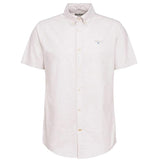 Barbour Oxford Men's Barbour Oxtown Short Sleeve Tailored Shirt In Oatmeal