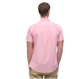 Barbour Oxtown Short Sleeve Tailored Shirt In Horizon Orange