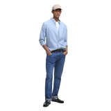 Barbour Oxtown Tailored Shirt In Midnight