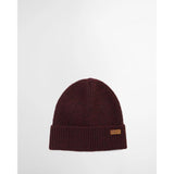 Barbour Pendle Beanie In Wine