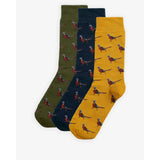 Barbour Pheasant Socks Gift Set