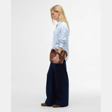 Barbour Polly Striped Relaxed Shirt In Chambray Stripe