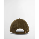 Barbour Preston Cord Cap In Olive