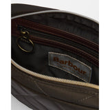 Barbour Quilted Crossbody Bag In Olive