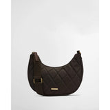Barbour Quilted Sling Shoulder Bag In Olive