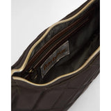 Barbour Quilted Sling Shoulder Bag In Olive