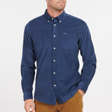 Barbour Ramsey Tailored Shirt In Dark Denim