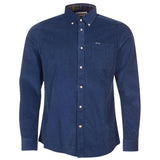 Barbour Ramsey Tailored Shirt In Dark Denim