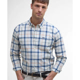 Barbour Rawley Tailored Long-Sleeved Shirt In Sea Haze Tartan