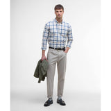Barbour Rawley Tailored Long-Sleeved Shirt In Sea Haze Tartan