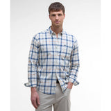 Barbour Rawley Tailored Long-Sleeved Shirt In Sea Haze Tartan