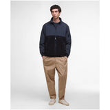 Barbour Reel Hybrid Fleece Jacket In Thyme