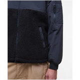 Barbour Reel Hybrid Fleece Jacket In Thyme