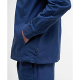Barbour Rickfell Ripstop Overshirt In Dark Denim