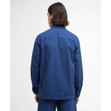 Barbour Rickfell Ripstop Overshirt In Dark Denim