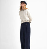 Barbour Rochelle Knitted Jumper In Cloud