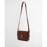 Barbour Rosa Leather Crossbody Bag In Brown