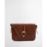 Barbour Rosa Leather Crossbody Bag In Brown