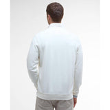 Barbour Rosford Half-Zip Sweatshirt In Whisper White
