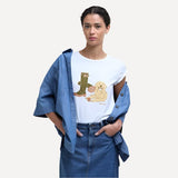 Barbour Rowen Graphic T-Shirt In White