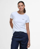 Barbour Saltford Logo T-Shirt In White