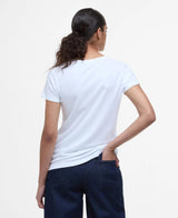 Barbour Saltford Logo T-Shirt In White