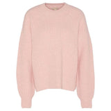 Barbour Scarlett Crew Neck Jumper In Mahogany Rose