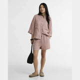 Barbour Selena Shirt In Gardenia Pink