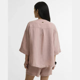 Barbour Selena Shirt In Gardenia Pink