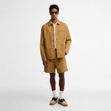 Barbour Sherburn Overshirt In Camel