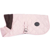 Barbour Small Quilted Dog Coat In Pink