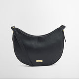 Barbour Sorrel Leather Sling Bag In Black