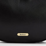 Barbour Sorrel Leather Sling Bag In Black