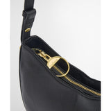 Barbour Sorrel Leather Sling Bag In Black