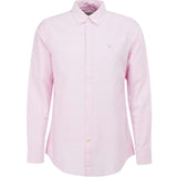 Barbour Striped Oxtown Tailored Shirt In Pink