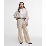 Barbour Tabitha Knit Cape In Oat