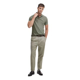 Barbour Tartan Pique Polo Shirt In Green Slate