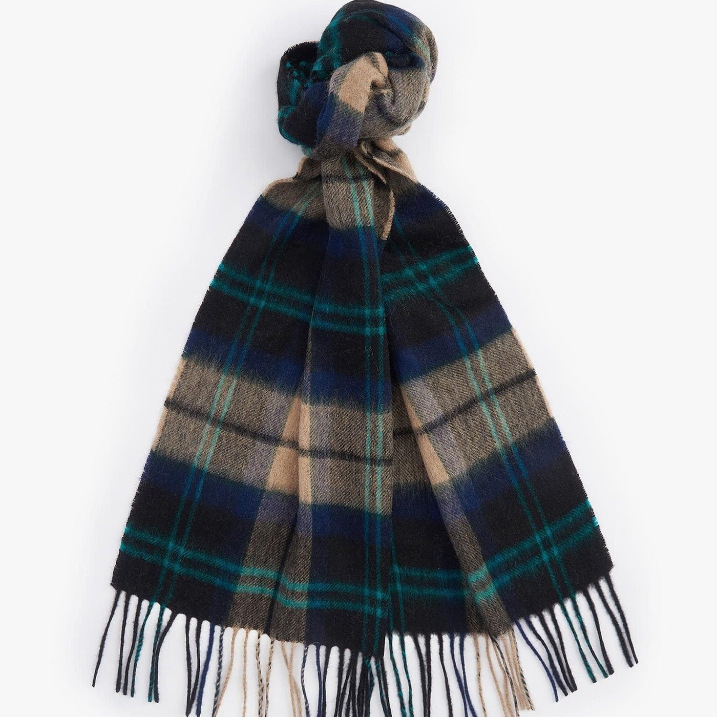 Barbour scarf Green on sale