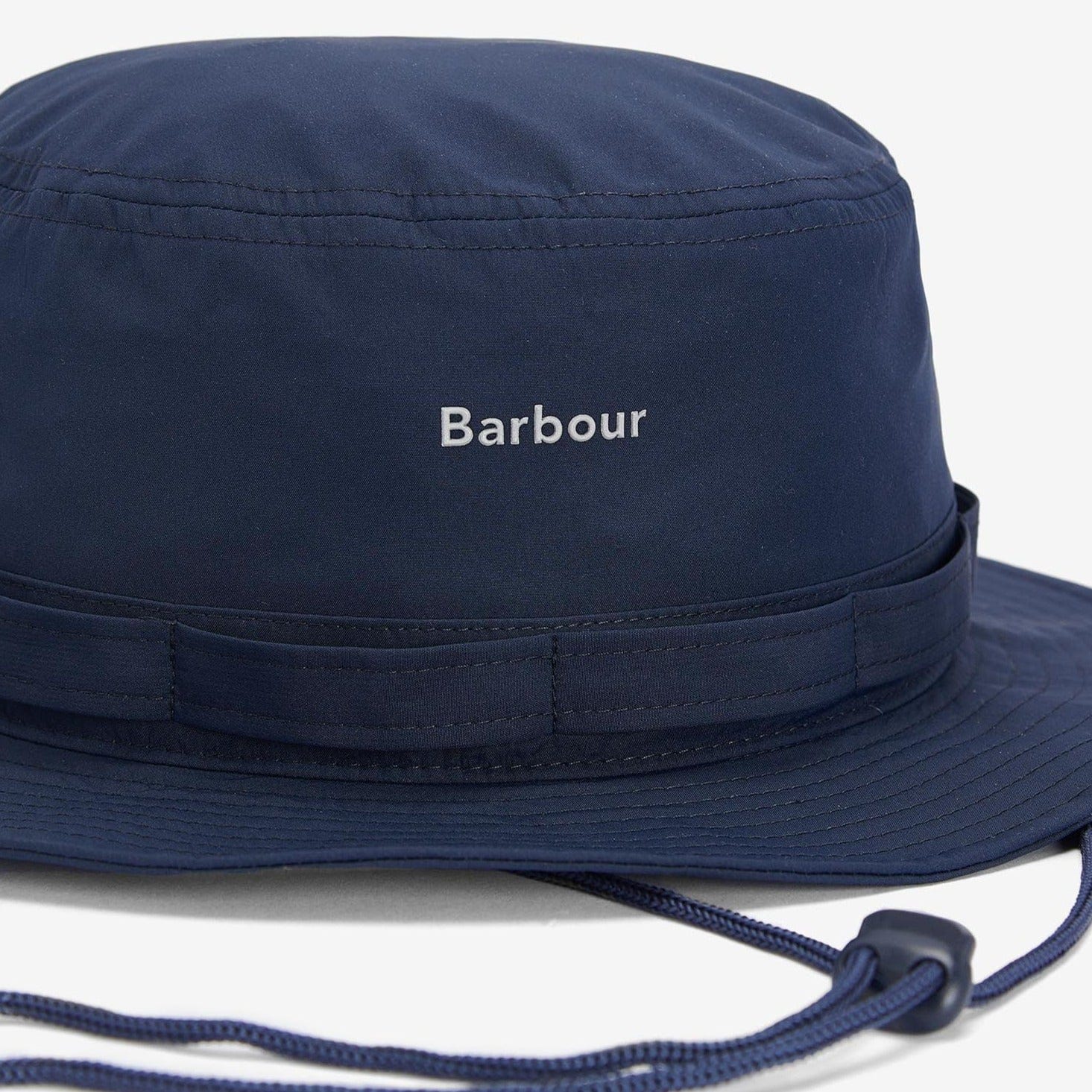 Barbour Teesdale Showerproof Bucket Hat in Navy