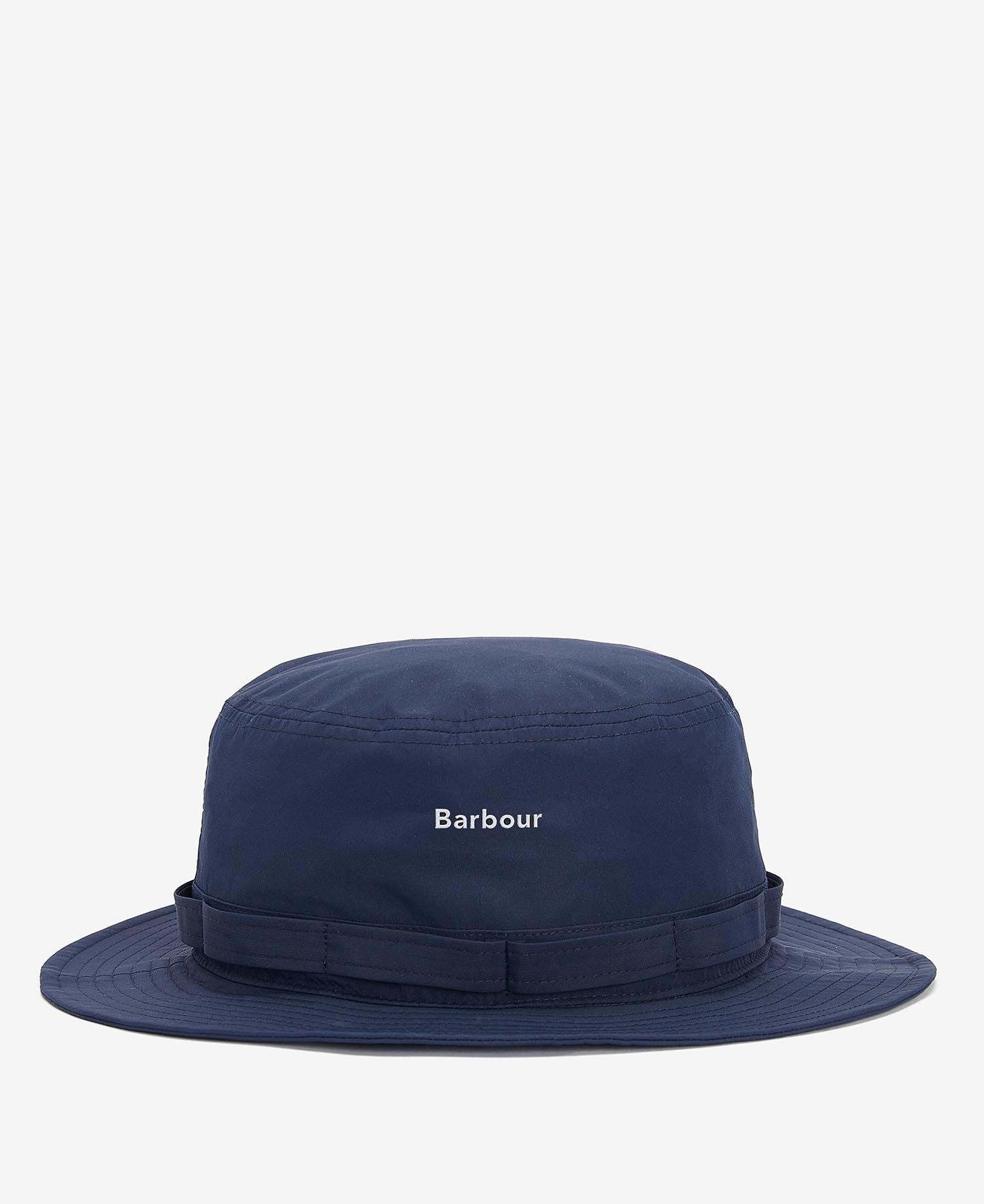 Barbour Teesdale Showerproof Bucket Hat in Navy