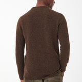 Barbour Tisbury Crew Neck Sweater in Dark Sand