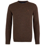 Barbour Tisbury Crew Neck Sweater in Dark Sand