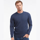 Barbour Tisbury Crew Neck Sweater in Deep Blue