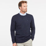 Barbour Tisbury Crew Neck Sweater In Navy