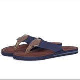 Barbour Toeman Beach Sandal In Navy