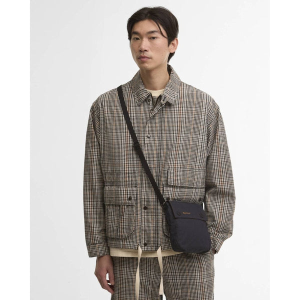 Barbour Transport Crossbody Bag In Navy