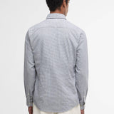Barbour Turner Tailored Long-Sleeved Shirt In Classic Navy