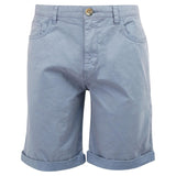 Barbour Twill Shorts in Washed Blue