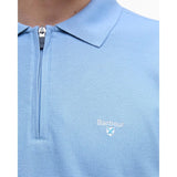 Barbour Wadworth Short-Sleeved Polo Shirt In Chambray